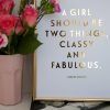Coco Chanel Quotes Framed Wall Art (Photo 5 of 20)