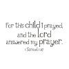 For This Child I Have Prayed Wall Art (Photo 2 of 20)