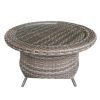 Outdoor Half-Round Coffee Tables (Photo 6 of 15)