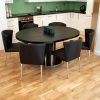 Black Extending Dining Tables (Photo 14 of 25)