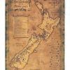 New Zealand Map Wall Art (Photo 14 of 20)