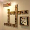 Scrabble Letters Wall Art (Photo 2 of 20)