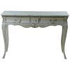 Hand Carved White Wash Console Tables (Photo 15 of 25)