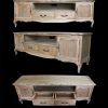 Chateau Antique White French Style Low Tv Cabinet | French Tv with 2018 French Style Tv Cabinets (Photo 4900 of 7825)