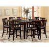 Biggs 5 Piece Counter Height Solid Wood Dining Sets (Set of 5) (Photo 11 of 25)