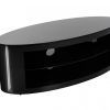 White Oval Tv Stands (Photo 5 of 20)