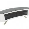 White Oval Tv Stands (Photo 9 of 20)