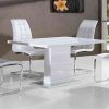 White High Gloss Dining Tables (Photo 7 of 25)