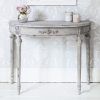 Antique White Distressed Console Tables (Photo 9 of 25)