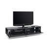 Mmt D1350 Black Tv Stands for Most Current Black Tv Cabinets With Doors (Photo 5369 of 7825)