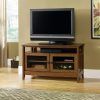 Wooden Tv Stands With Glass Doors (Photo 16 of 20)