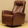 Espresso Leather Swivel Chairs (Photo 7 of 25)