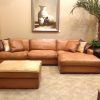 Deep Seat Leather Sectional (Photo 2 of 15)
