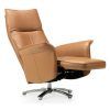 Espresso Leather Swivel Chairs (Photo 16 of 25)