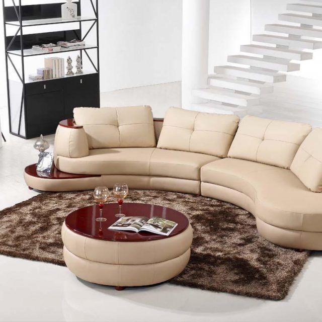 20 Ideas of Round Sectional Sofa
