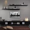 Baxton Studio Derwent Modern Tv Stand W/ Drawers regarding Most Recent Modern Wooden Tv Stands (Photo 5215 of 7825)