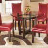 Craftsman 5 Piece Round Dining Sets With Uph Side Chairs (Photo 3 of 25)