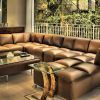 Huge Leather Sectional (Photo 1 of 20)