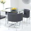 Cheap Glass Dining Tables and 4 Chairs (Photo 12 of 25)