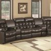 Curved Sectional Sofa With Recliner (Photo 4 of 15)