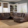 Chocolate Brown Sectional With Chaise (Photo 8 of 15)