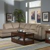 Microfiber Suede Sectional (Photo 12 of 20)