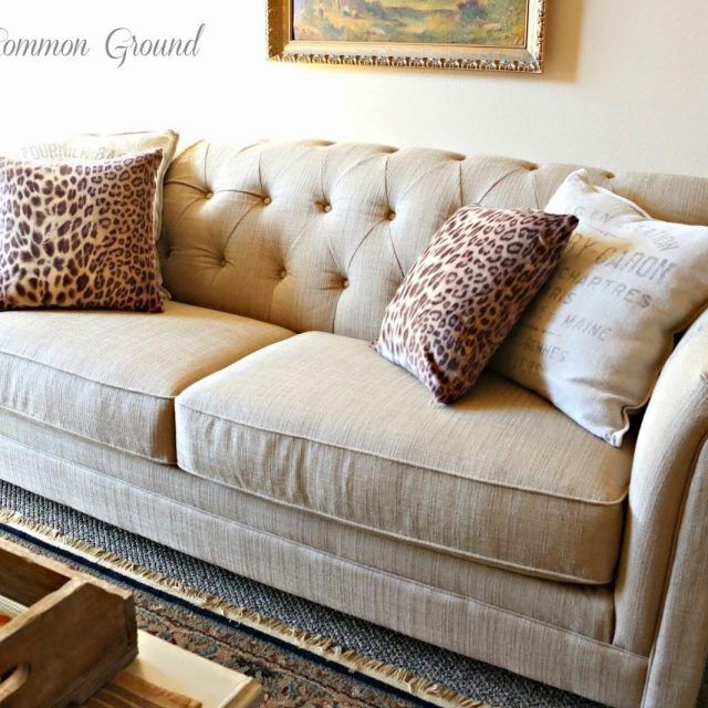 Top 15 of Gold Sectional Sofa