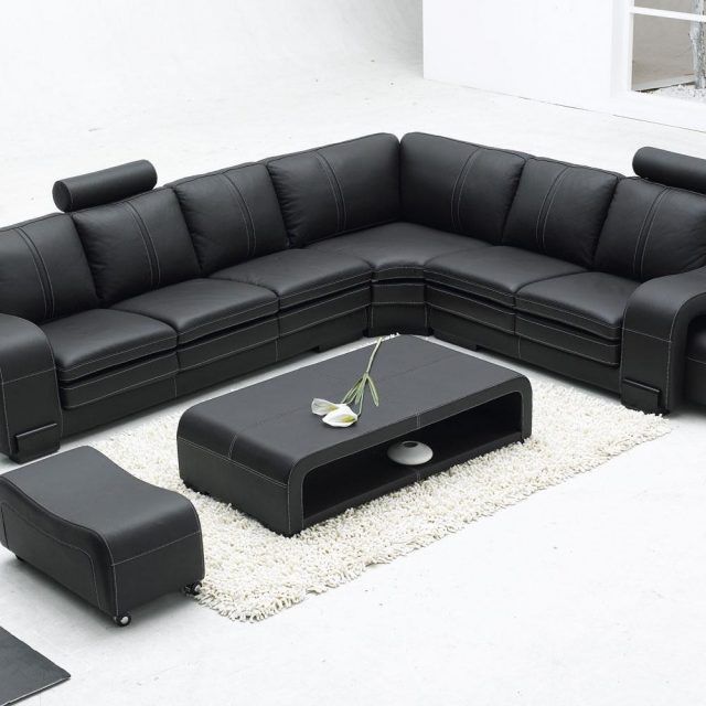 20 Best Collection of Black Modern Couches