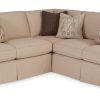 Slipcover for Leather Sectional Sofas (Photo 6 of 21)