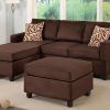 Chocolate Brown Sectional With Chaise (Photo 15 of 15)