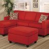 Red Sectional Sofas With Ottoman (Photo 10 of 10)