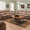 Rogan Leather Cafe Latte Swivel Glider Recliners (Photo 6 of 25)