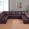 U Shaped Leather Sectional Sofas (Photo 10 of 10)