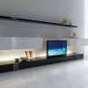 Long Black Tv Stands (Photo 17 of 20)