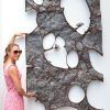 Abstract Metal Sculpture Wall Art (Photo 4 of 15)