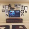 Wall Accents Behind Tv or Couch (Photo 10 of 15)