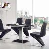 Glass and Chrome Dining Tables and Chairs (Photo 24 of 25)