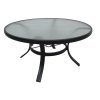 Round Steel Patio Coffee Tables (Photo 1 of 15)