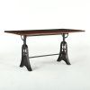 Magnolia Home Taper Turned Bench Gathering Tables With Zinc Top (Photo 25 of 25)