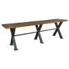 Magnolia Home Taper Turned Bench Gathering Tables With Zinc Top (Photo 22 of 25)