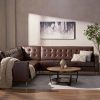 Faux Leather Sectional Sofa Sets (Photo 5 of 15)