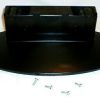 Tv Stands Fwith Tv Mount Silver/Black (Photo 11 of 15)