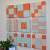 Geometric Fabric Wall Art (Photo 7 of 15)