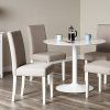 Adan 5 Piece Solid Wood Dining Sets (Set of 5) (Photo 18 of 25)
