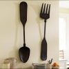 Large Spoon and Fork Wall Art (Photo 6 of 20)