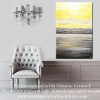 Yellow and Grey Abstract Wall Art (Photo 14 of 15)