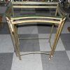 Phillip Brass Console Tables (Photo 10 of 25)