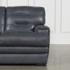 Gina Blue Leather Sofa Chairs (Photo 1 of 25)