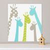 Giraffe Canvas Wall Art (Photo 11 of 15)