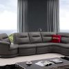 Charcoal Grey Leather Sofas (Photo 12 of 20)